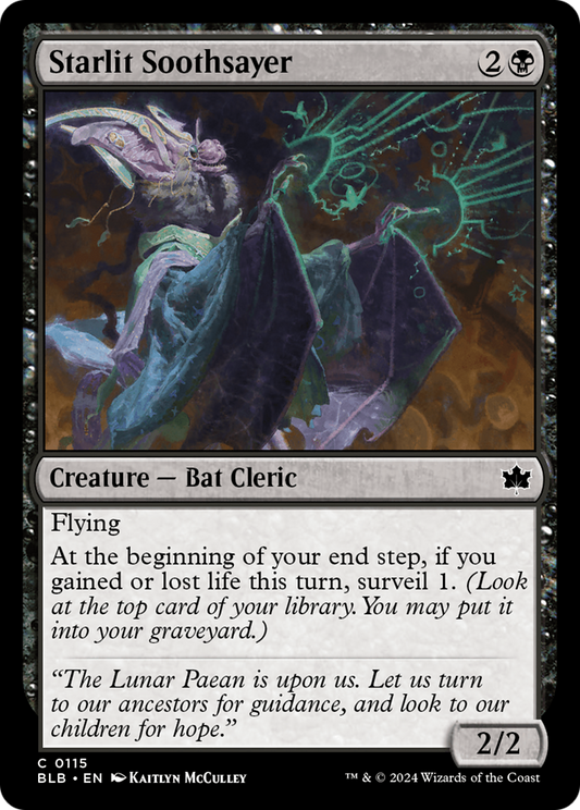 Starlit Soothsayer (BLB-115) (Foil)