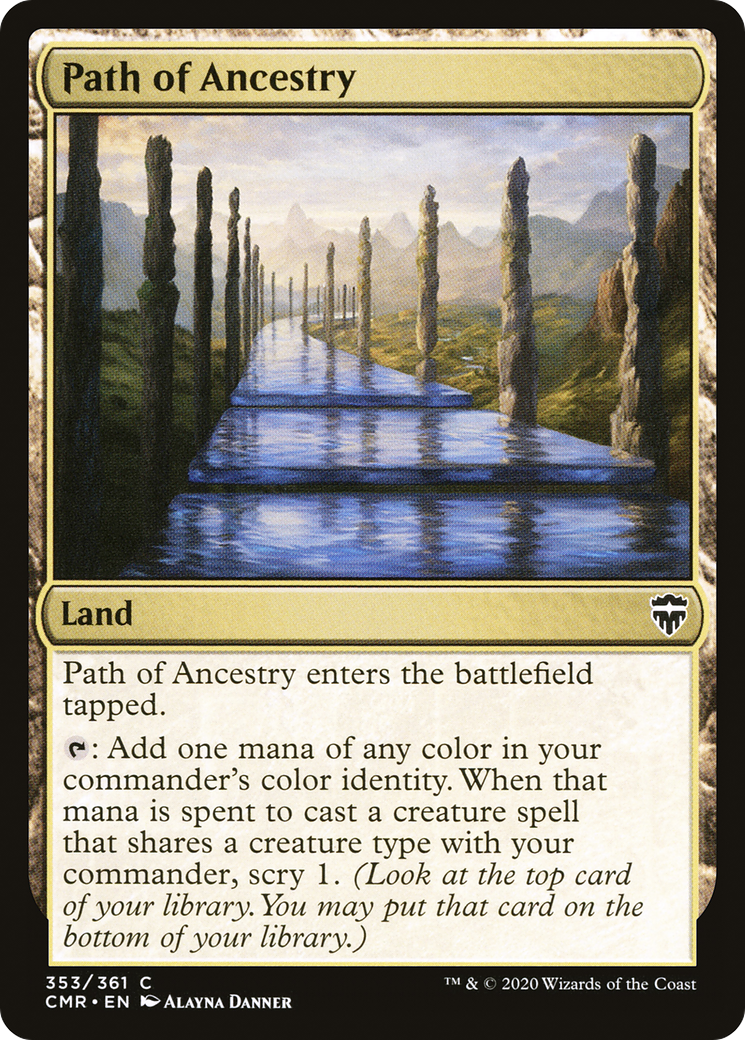 Path of Ancestry (CMR-353) (Foil)