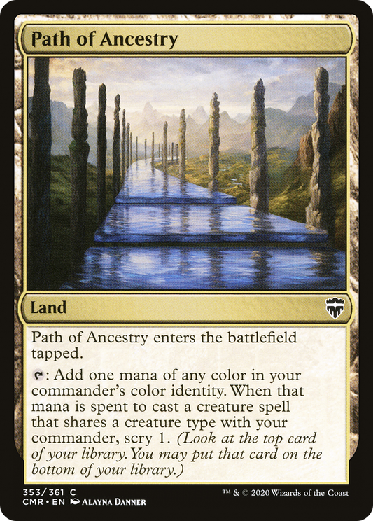 Path of Ancestry (CMR-353) (Foil)