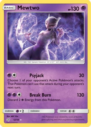Mewtwo (DET-012) (Holofoil)