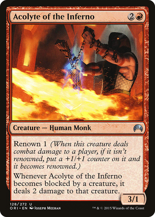 Acolyte of the Inferno (ORI-128) (Foil)