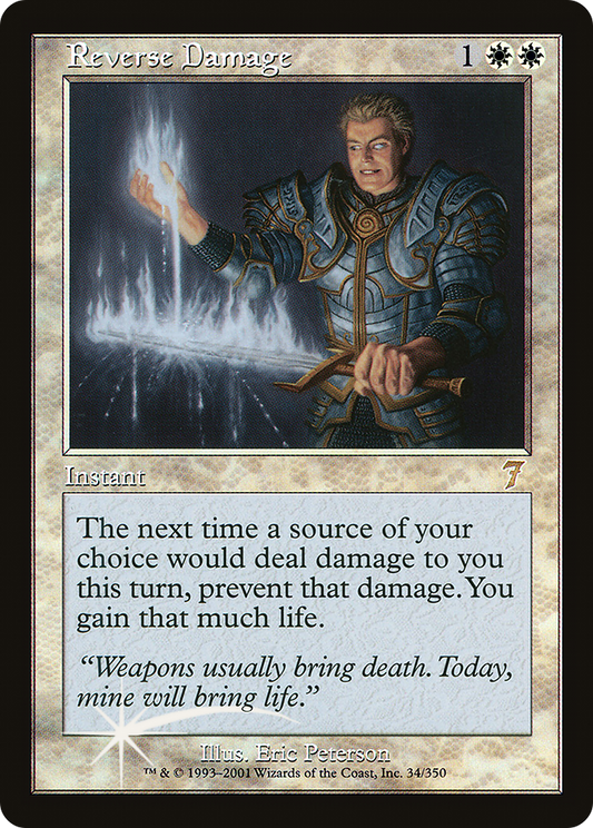 Reverse Damage (7ED-34★) (Foil)