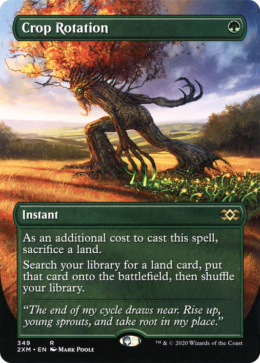 Crop Rotation (2XM-349) (Borderless) (Foil)