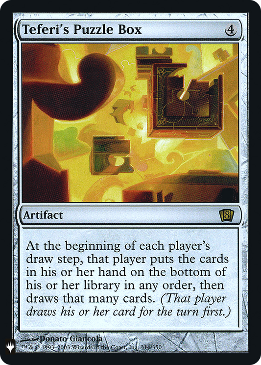Teferi's Puzzle Box (LIST-8ED-316) (Foil)