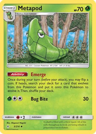 Metapod (UNB-003)