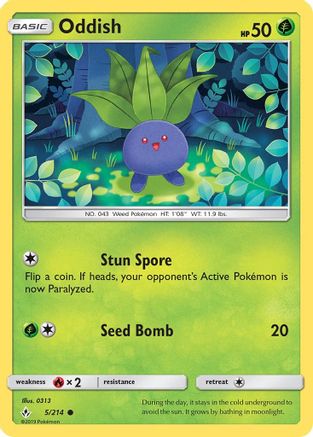 Oddish (5) (UNB-005)