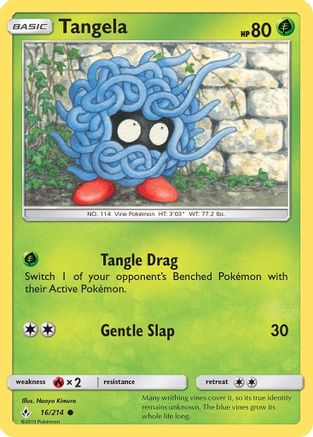 Tangela (UNB-) (Reverse Holofoil)