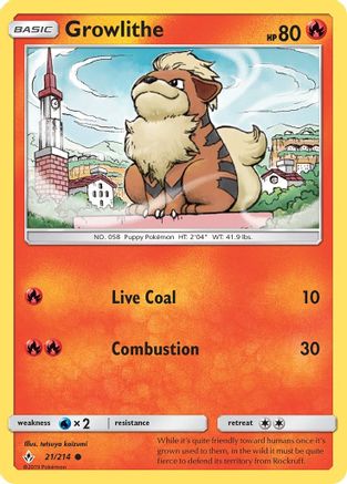 Growlithe (UNB-021)