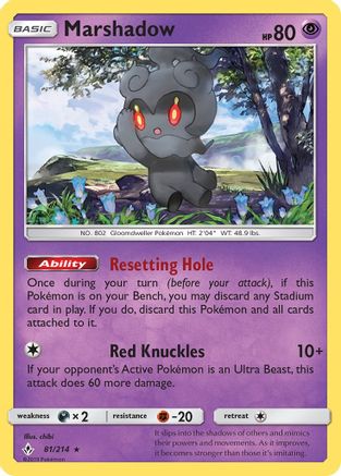 Marshadow (UNB-081) (Holofoil)