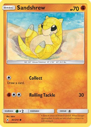 Sandshrew (UNB-083)