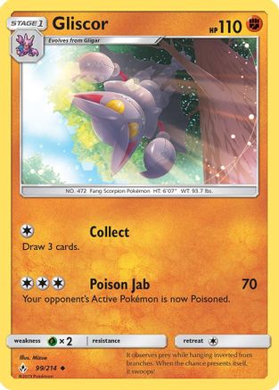 Gliscor (UNB-) (Reverse Holofoil)