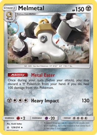 Melmetal (UNB-) (Holofoil)