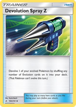 Devolution Spray Z (UNB-) (Reverse Holofoil)