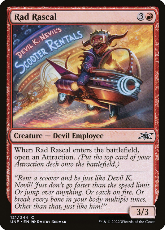 Rad Rascal (UNF-121) (Foil)