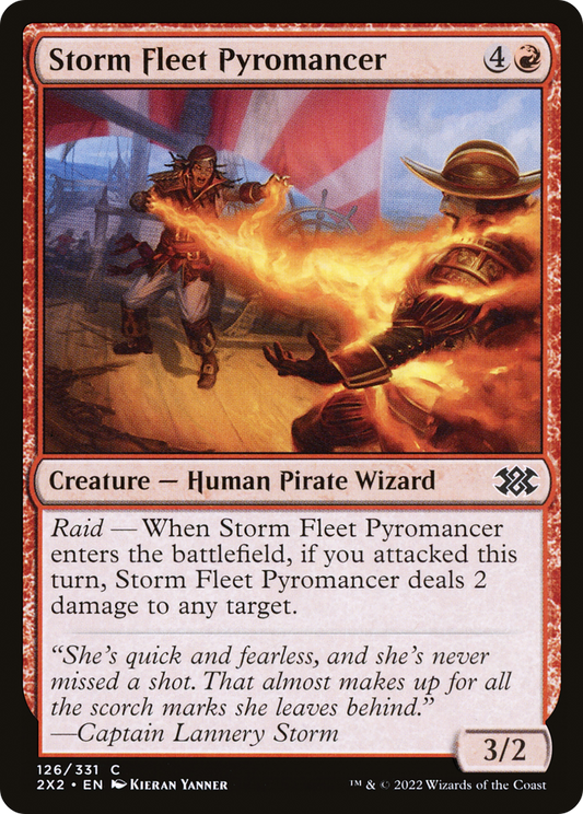 Storm Fleet Pyromancer (2X2-126)