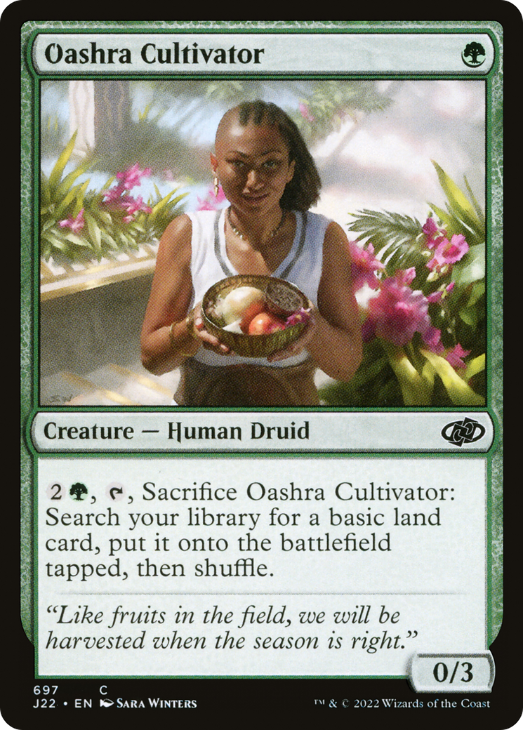 Oashra Cultivator (J22-697)