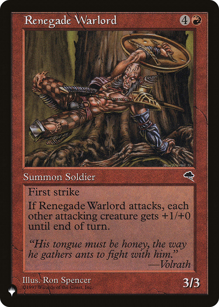 Renegade Warlord (LIST-TMP-197)