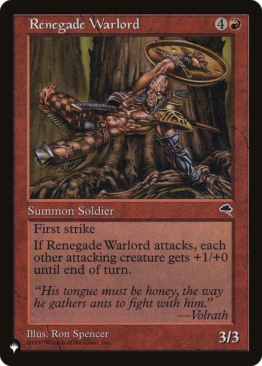 Renegade Warlord (LIST-TMP-197)