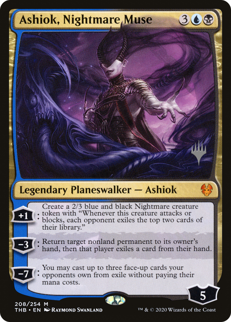 Ashiok, Nightmare Muse (PPTHB-208P) (Foil)