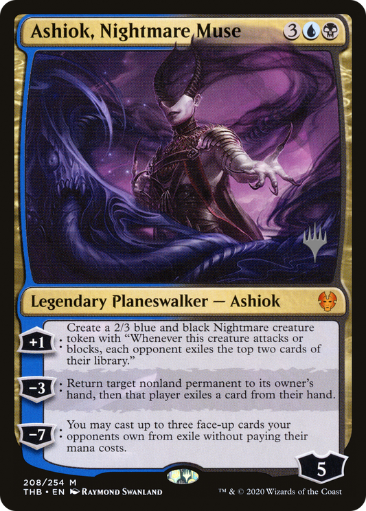 Ashiok, Nightmare Muse (PPTHB-208P)