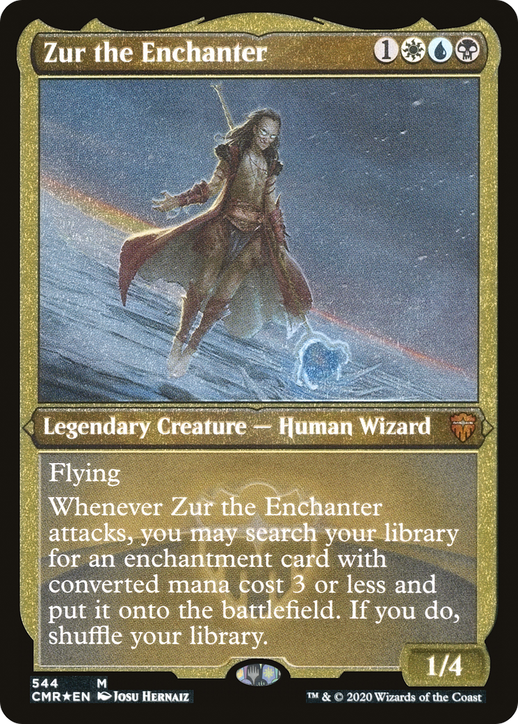 Zur the Enchanter (CMR-544) (Etched Foil)