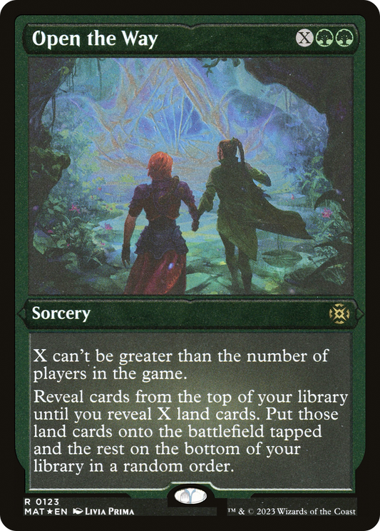 Open the Way (MAT-123) (Etched Foil)