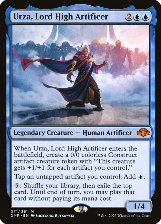 Urza, Lord High Artificer (DMR-071)