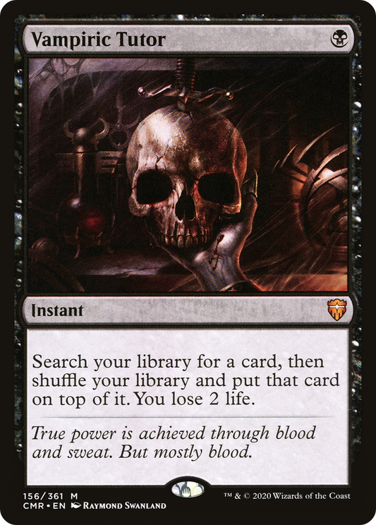 Vampiric Tutor (CMR-156) (Foil)