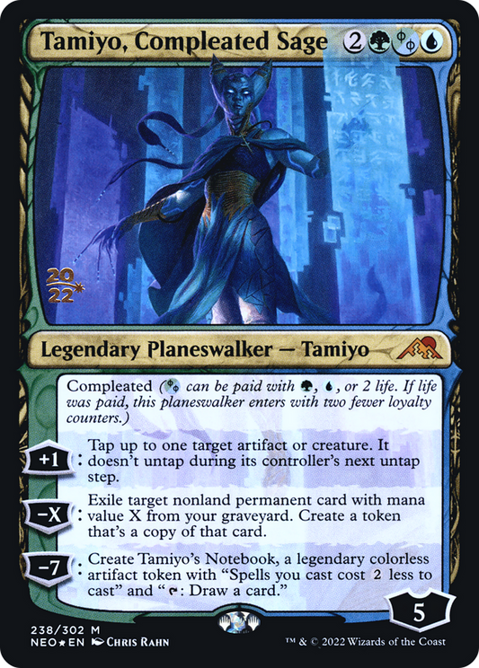 Tamiyo, Compleated Sage (PRE-238S) (Foil)
