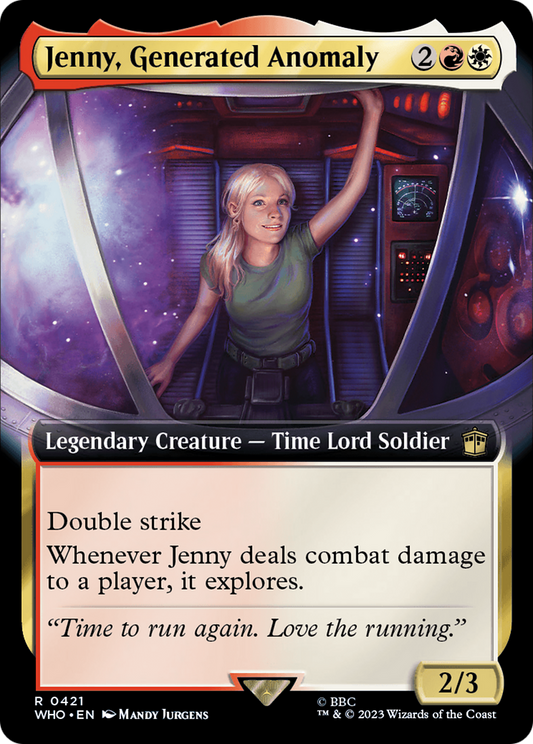 Jenny, Generated Anomaly (WHO-421) (Extended Art) (Foil)