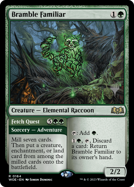 Bramble Familiar // Fetch Quest (PPWOE-164P) (Foil)
