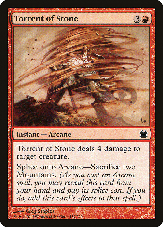 Torrent of Stone (MMA-137) (Foil)