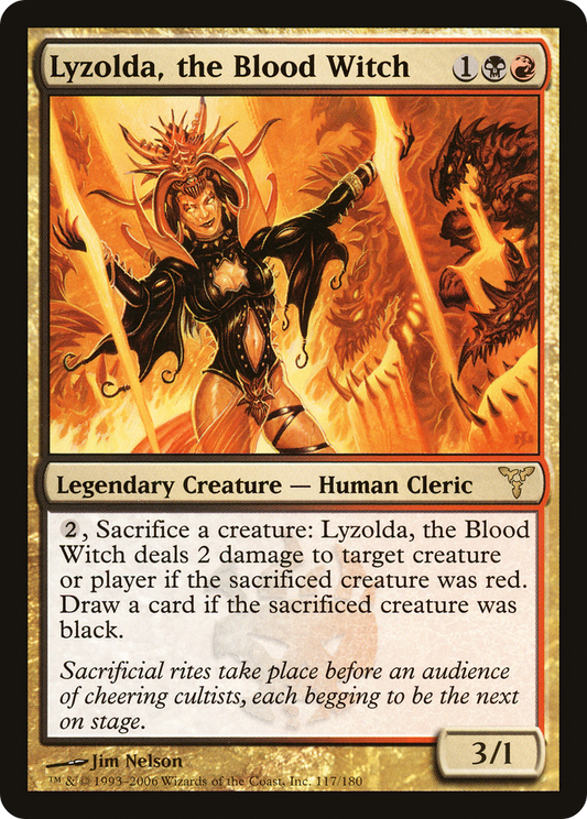 Lyzolda, the Blood Witch (DIS-117) (Foil)