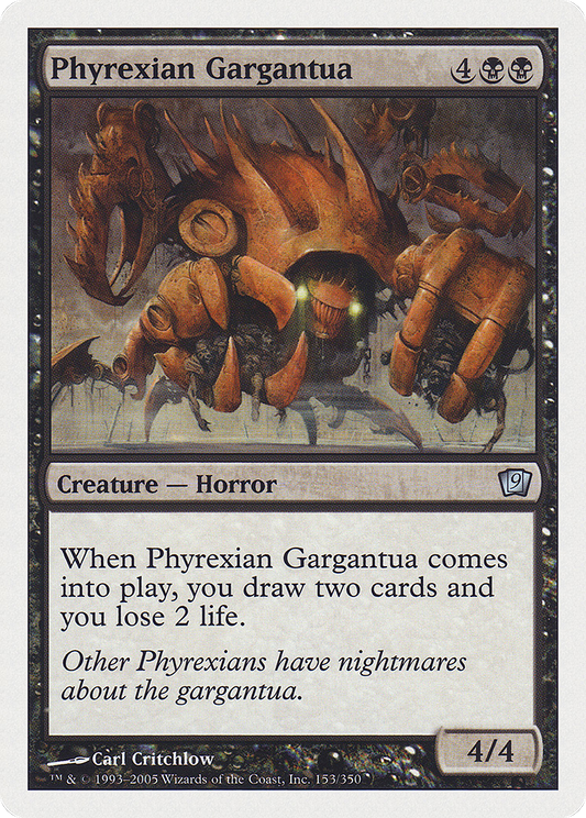 Phyrexian Gargantua (9ED-153★) (Foil)