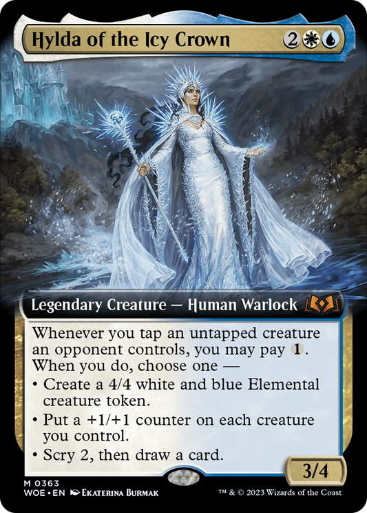 Hylda of the Icy Crown (WOE-363) (Extended Art) (Foil)