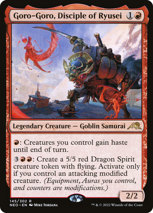 Goro-Goro, Disciple of Ryusei (PPNEO-145P) (Foil)