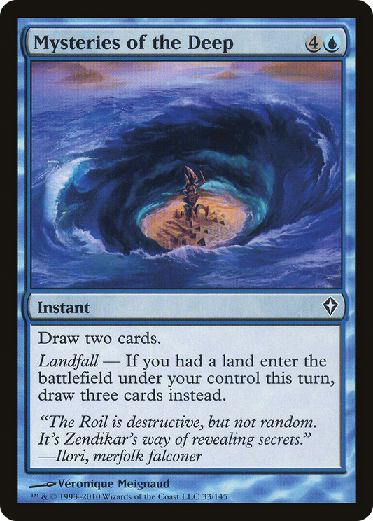 Mysteries of the Deep (WWK-033) (Foil)