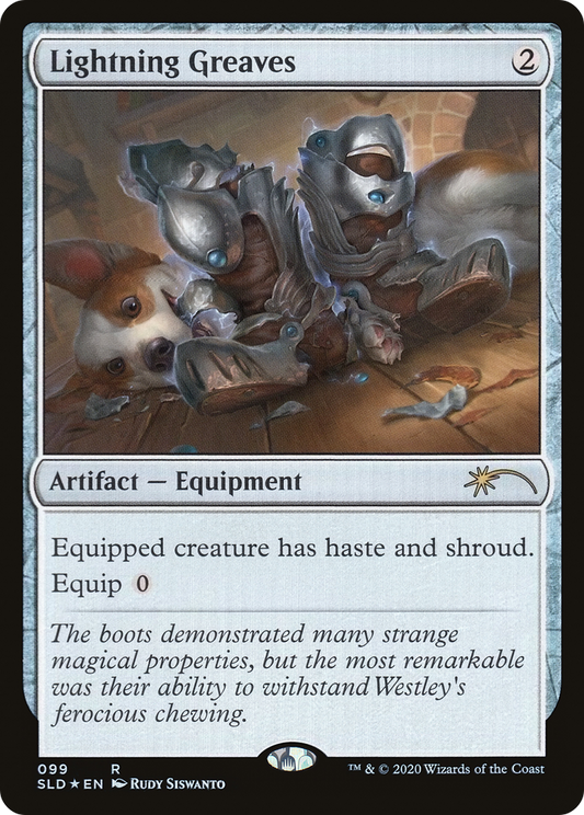 Lightning Greaves (SLD-099)