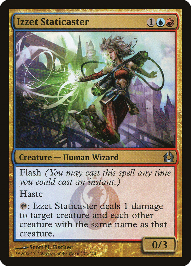 Izzet Staticaster (RTR-173) (Foil)