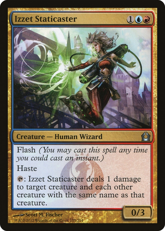 Izzet Staticaster (RTR-173) (Foil)
