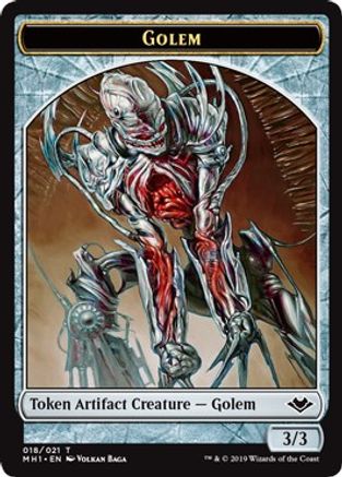 Golem Token (MH1-018) (Foil)