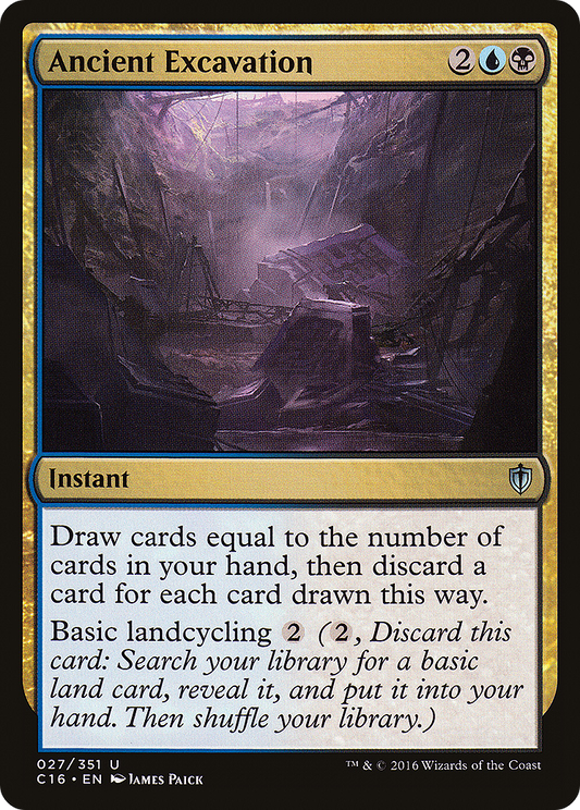 Ancient Excavation (C16-027)