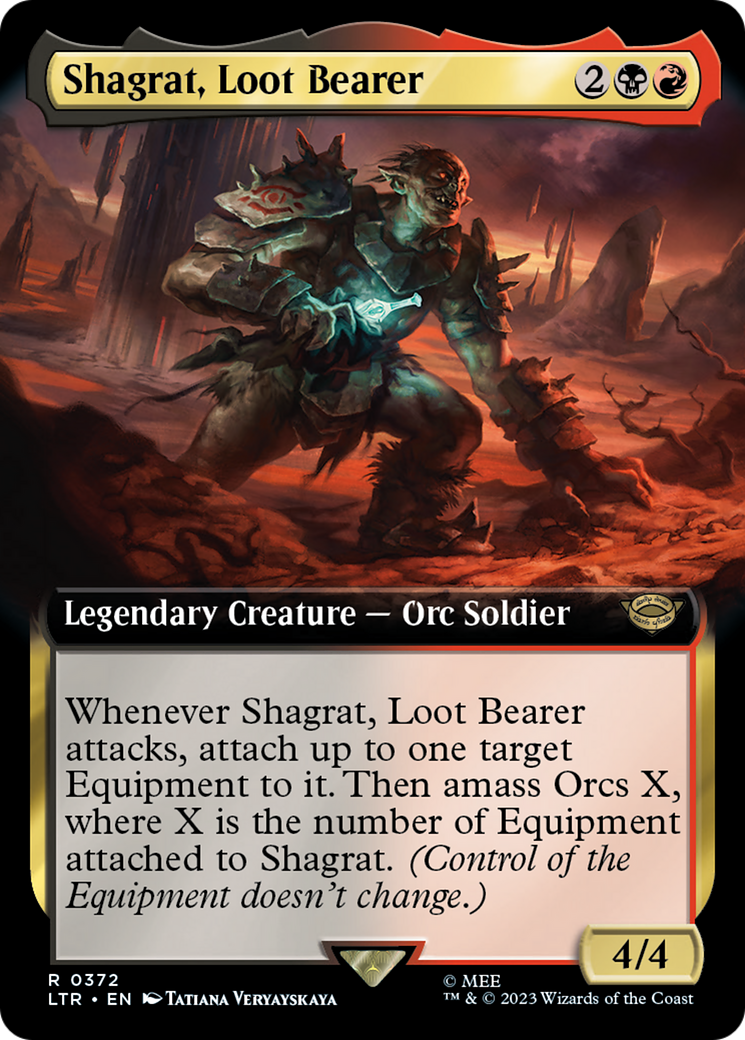 Shagrat, Loot Bearer (LTR-372) (Extended Art)