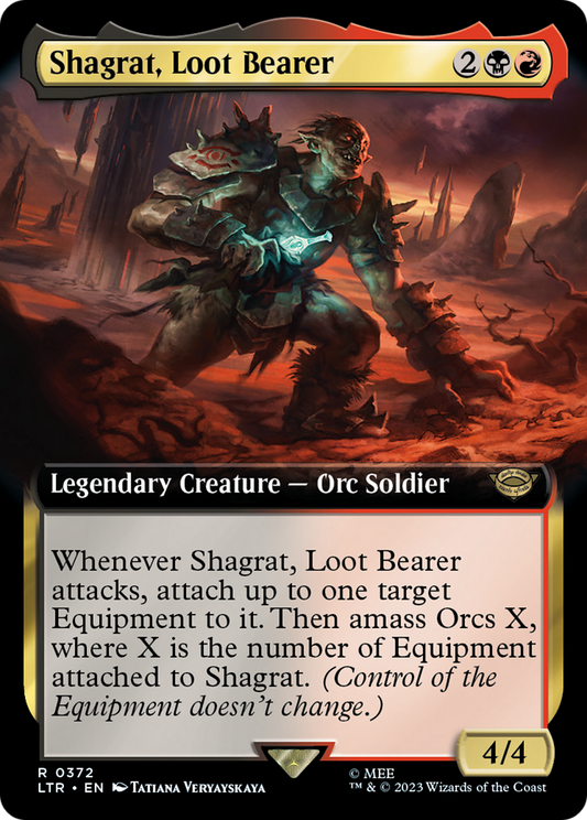 Shagrat, Loot Bearer (LTR-372) (Extended Art)