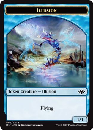 Illusion // Squirrel Double-Sided Token (MH1-5 // 15)