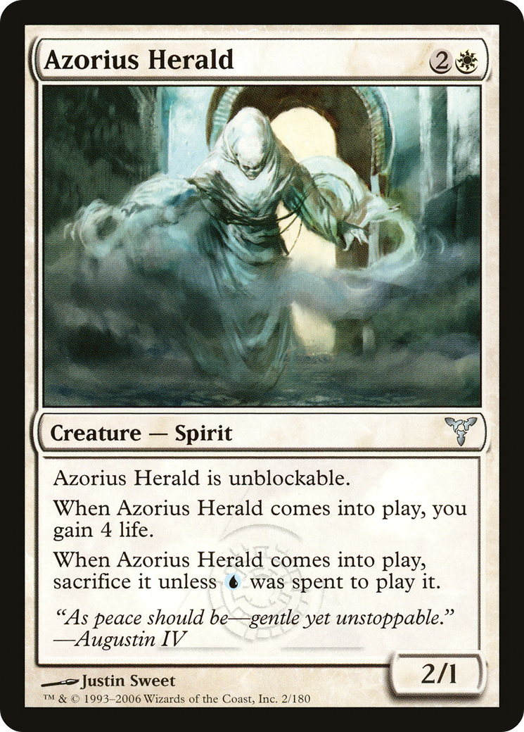 Azorius Herald (DIS-002) (Foil)