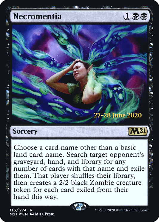 Necromentia (PRE-116S) (Foil)