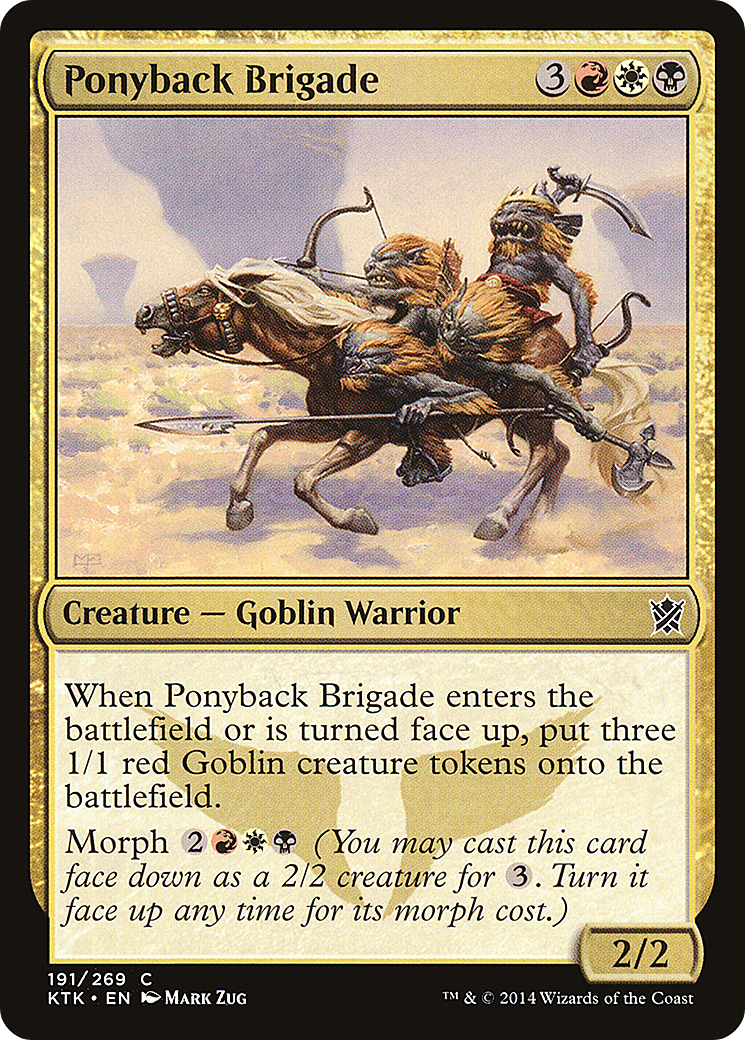 Ponyback Brigade (KTK-191) (Foil)