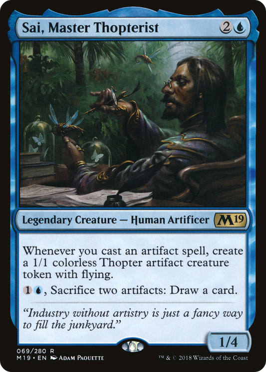 Sai, Master Thopterist (M19-069)