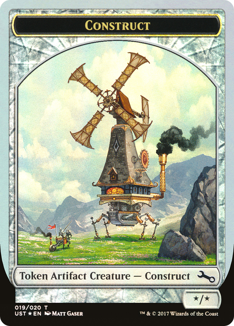 Construct Token (UST-019) (Foil)